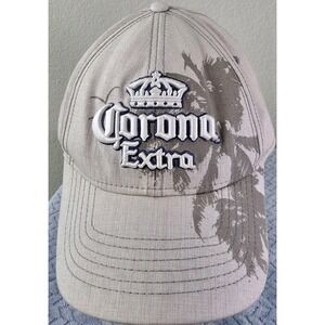 Corona Extra Hat Adjustable Strapback Embroidered Palm Tree Ball‎ Cap Hat
